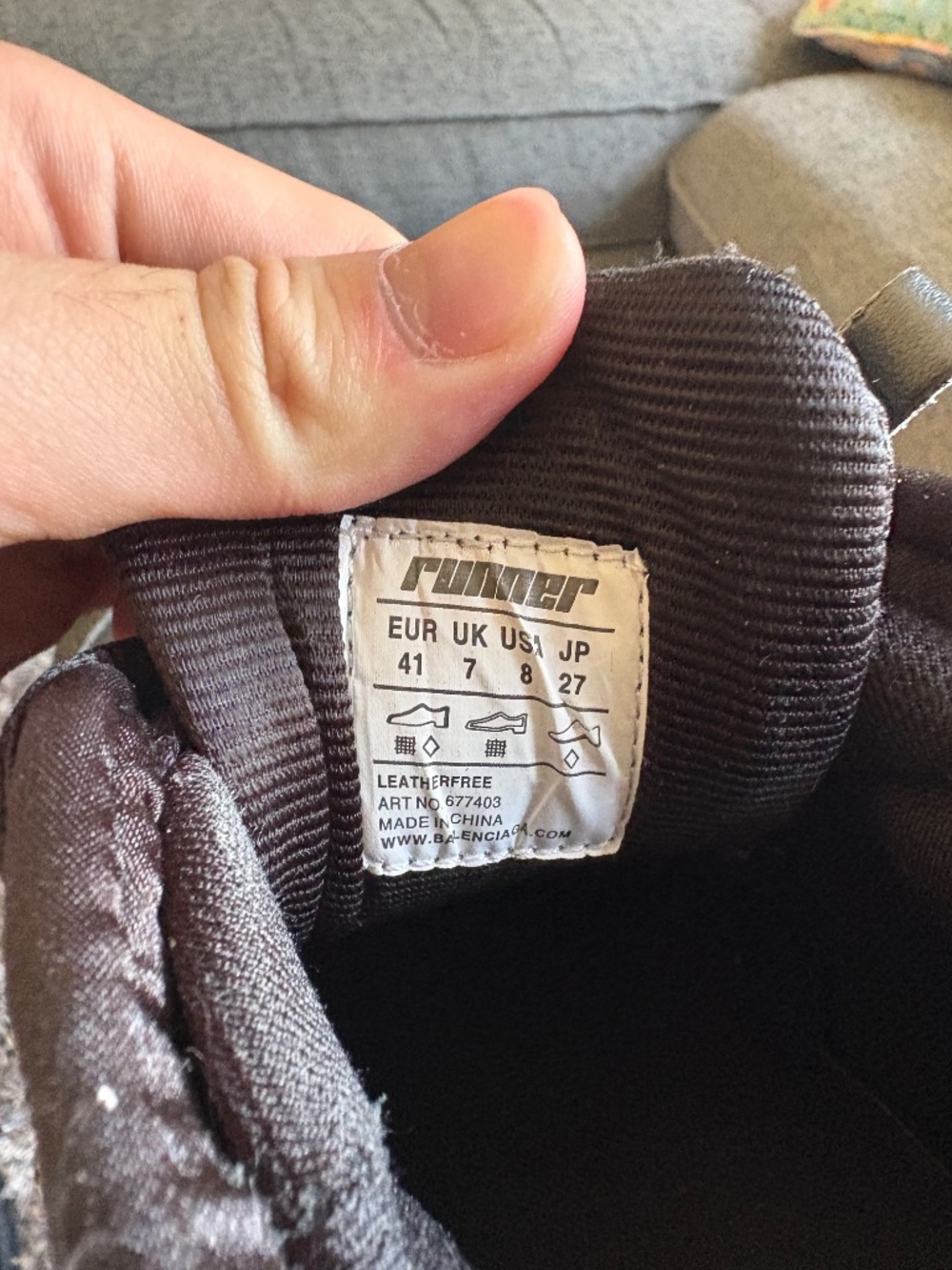 Balenciaga Runners (R3P!) - Picture 5 of 5